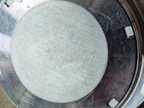Vintage 1970's Edox Hydro-Sub 10 ATM All SS Diver w/ETA 2783 Mvmt FOR PARTS ONLY - Picture 24 of 24