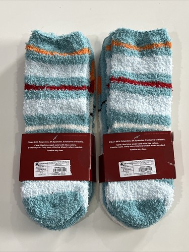 4 Pairs Wondershop Kids Snowman Super Soft Xmas Crew Socks Size XS/S (11-1) New - Picture 4 of 4