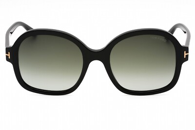 NEW TOM FORD TF1034 01B BLACK GREY GRADIENT AUTHENTIC SUNGLASSES NEW TOM FORD TF 1034 01B SINHY BLACK HANLEY AUTHENTIC  main image 4