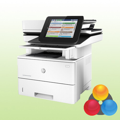 HP LaserJet Enterprise MFP M527c Drucker Kopierer Scanner Fax Duplex LAN F2A81A