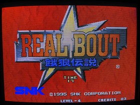 Real Bout Garou Densetsu SNK Neo Geo MVS Arcade Cartridge Japan (Fatal Fury)
