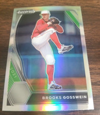 BROOKS GOSSWEIN 2021 PANINI PRIZM DRAFT BASE CARD #PDP-124 WHITE SOX (ROOKIE)