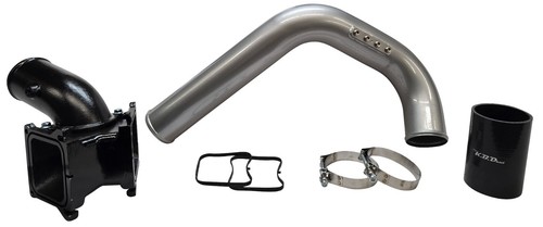 Intercooler Pipe Cold Side with Y-Bridge for 2006-2010 LBZ LMM - Picture 9 of 15