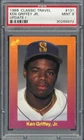 1989 Classic Update I #131 Ken Griffey Jr Seattle Mariners PSA 9 Mint 30266872