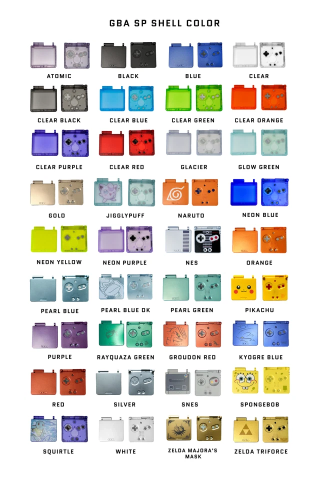 Nintendo Game Boy Advance SP 101 System GBA SP IPS LCD Backlit PICK YOUR COLOR! - Image 2 of 4