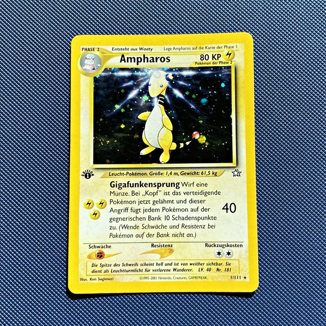 Ampharos #1 (Neo Genesis (2000))
