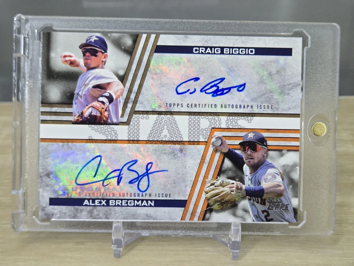 Alex Bregman Baseball Serial Numbered Sports Trading Cards
