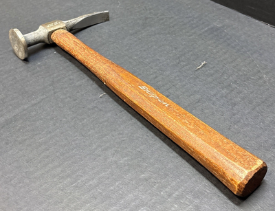 2 Snap on Auto Body Hammers Wood Handles BF608 - Bf611 Vintage