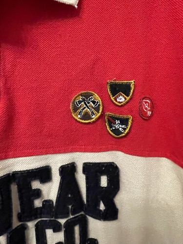 Polo Hombre Rocawear Adornado Años 90 Rojo 2XL - Imagen 3 de 6