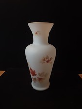 Frosted Glass Vase In Antique Glass Vases for sale | eBay