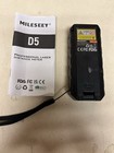 Mileseey D5 Laser Distance Measurer w/ LCD Display, Black/Blue — photo 2