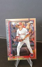 2025 Topps Chrome Update Series - Will Wilson #USC187 (RC)