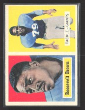 1957 Topps Roosevelt Brown #11