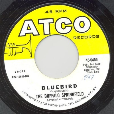 The Buffalo Springfield* - Bluebird / Mr. Soul 1967 7'', Single, Styrene, Mon ATC