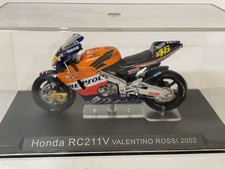 1:24 Honda RC211V Valentino Rossi 2002 Ixo Altaya Diecast GP Bike Motorcycle