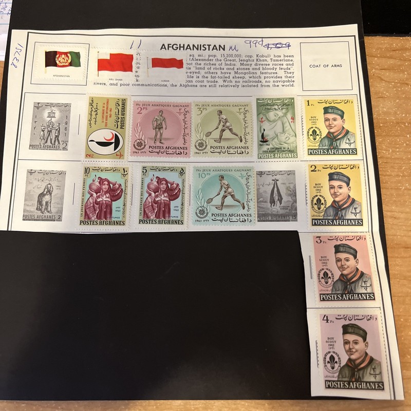 Afghanistan MH Stamps (2 Pics)- Lot A-83751