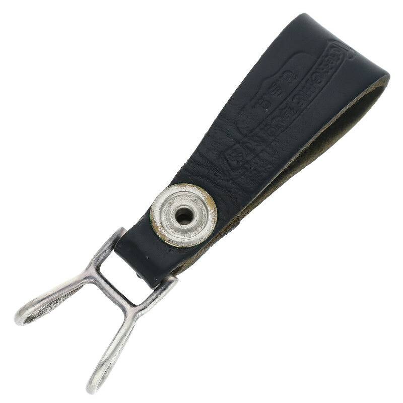 小物 CHROME HEARTS BELT LOOP Chrome Hearts BELT LOOP BS Flare Ball Button Leather Belt Loop