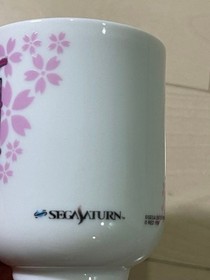 Sakura Wars Sega Saturn Promotional Yunomi Tea Cup SEGA Novelty Unused Japan