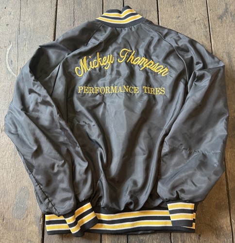 Mickey Thompson Tires Performance Tires Vintage Jacket Windbreaker Size Medium