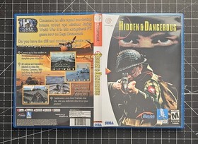 Dreamcast Hidden & Dangerous Custom Case - NO Game or Manual