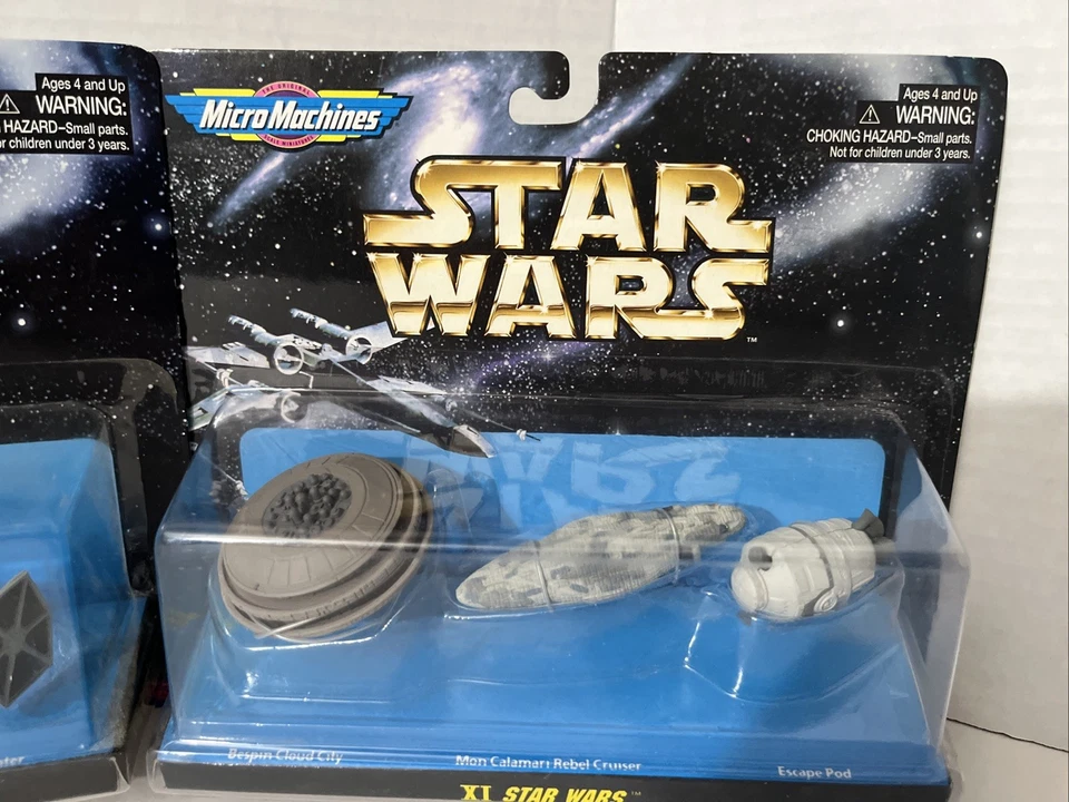 Micro Máquinas STAR WARS, Empire Strikes Back, Return Jedi Sets 1996 Nuevo en caja Lote de 3 Foto 4 de 4