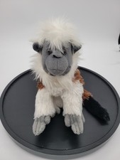 Wild Republic Cotton Top Tamarin Monkey Furry Plush Stuffed Animal 8"