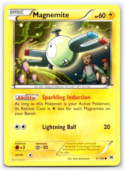 Magnemite 51/162 ~ English Near Mint