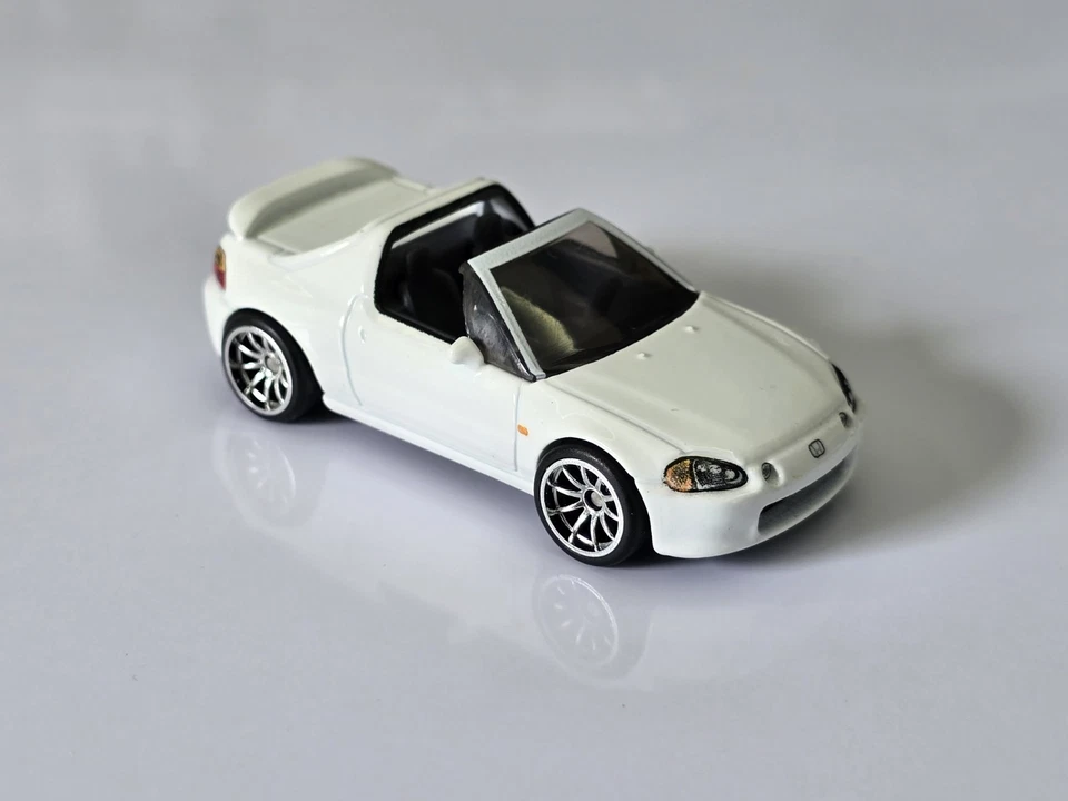 2026 Hot Wheels Premium Honda Del Sol weiß - lose in der Hand - Versand weltweit