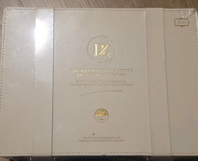 Below Zeros Collagen Replenish & Peptide Balance Treatment Set New Sealed Box