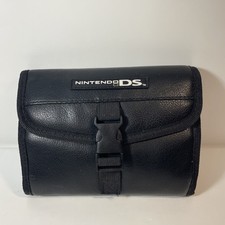 Nintendo DS Lite Carrying Travel Carry Case & Car Charger BLACK Switch N Carry
