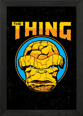 Fantastic Four Classic The Thing He gerahmtes Wandbild Poster Leinwanddruck Bild