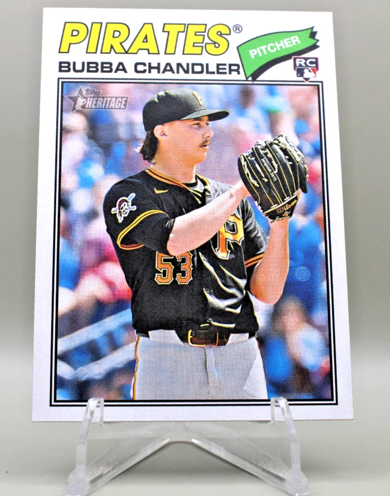 2026 Topps Heritage - Bubba Chandler #265 Pirates (RC)