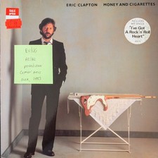 Eric Clapton Money And Cigarettes Vinyl Record LP EX/VG W3773 1983