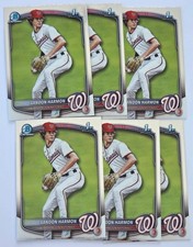 Landon Harmon 2025 Bowman Draft 1st Bowman 6 card lot #BDC-44 Nationals
