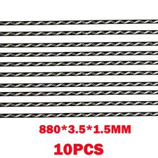 10Pc 880mm Guitar Strip Binding Flexible Purfling Inlay For Luthier Wood 34" USA