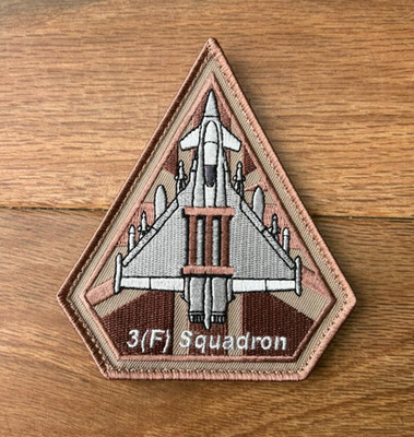 ROYAL AR FORCE 3(F) SQUADRON DESERT TYPHOON PATCH