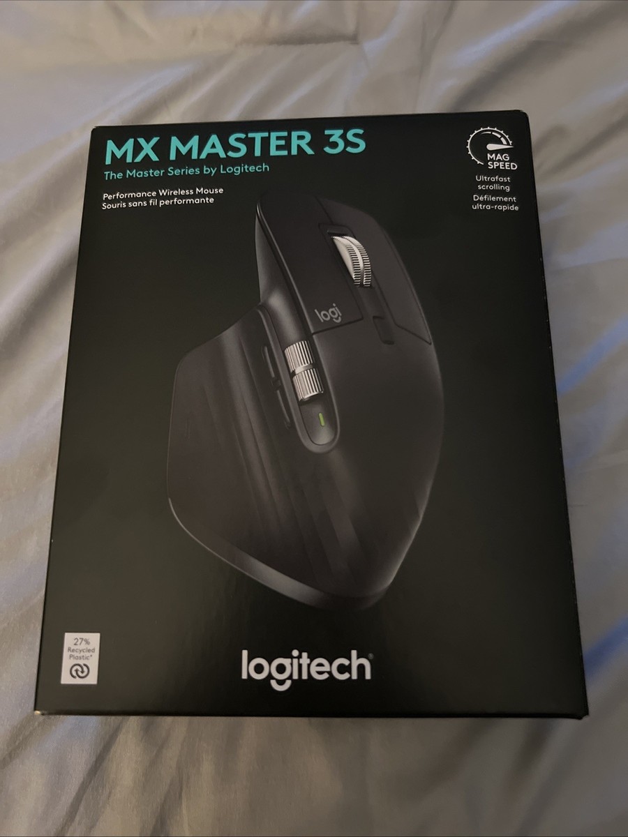 Logicool MX MASTER 3S ブラック 静音化・Logi Bolt対応でさらに使いやすくなったフラッグシップ