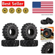 S5 Mud Terrain Tires for 1/18 1/24 RC Crawler Cars - Ultimate Grip Traction