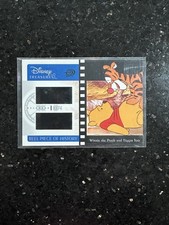 2003 Disney Treasures Reel Piece of History #PH8 Winnie the Pooh INSERT card