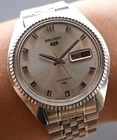 Vintage 1960s Seiko 5 Automatic - 5126-8050 - 23 Jewels - Silver Sunburst Dial