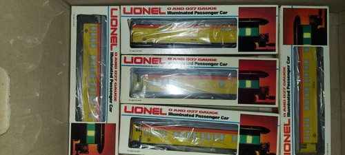 LIONEL 9581 9582 9583 9584 9585 AJEDREZ VAPOR ESPECIAL JUEGO DE 5 VAGONES PASAJEROS | Zustand: New
