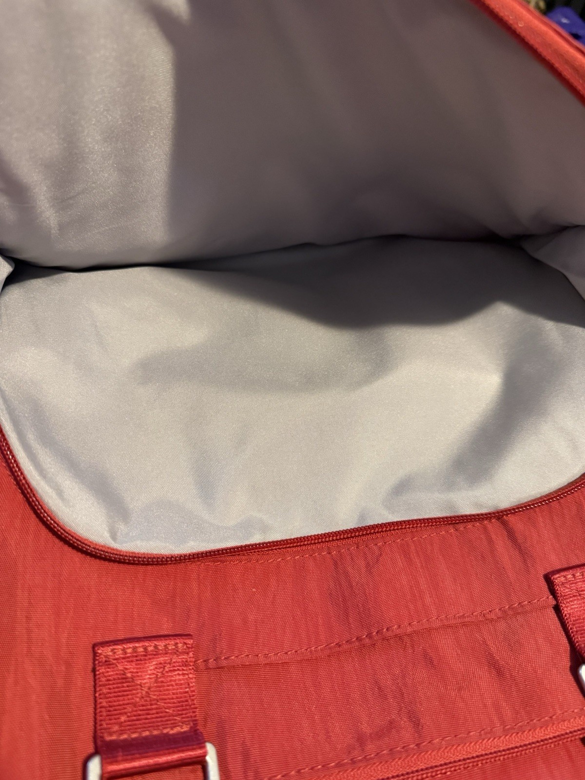 Baggallini Java Errand Tote Bag Gray Zip Large Pu… - image 8