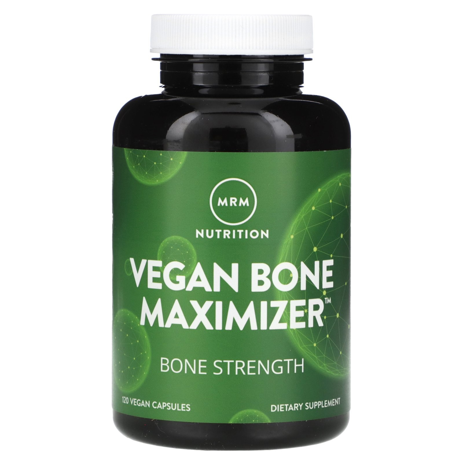 MRM Vegan Bone Maximizer 120 веганских капсул без молока, без яиц, без рыбы