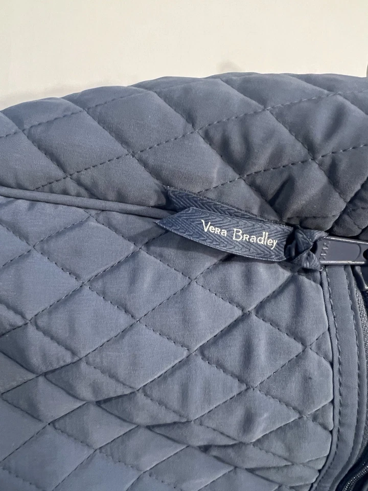 Vera Bradley Grand Traveler Bag- Purple/(Rustic Blue)- NEW- W/O Tags- - Image 4 of 4