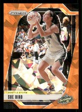 Sue Bird 2024 Panini Prizm WNBA #112 Ice Orange Prizms Seattle Storm