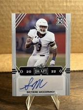 2022 Leaf Draft Sincere McCormick Autograph RC BA-SM2
