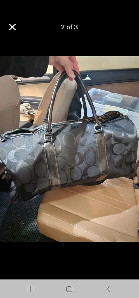 Bolso de excursionista de lona Coach Gotham Foto 2 de 3