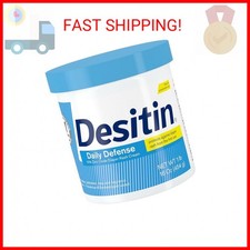 Desitin Daily Defense Baby Diaper Rash Cream with 13 Zinc Oxide, Barrier Cream