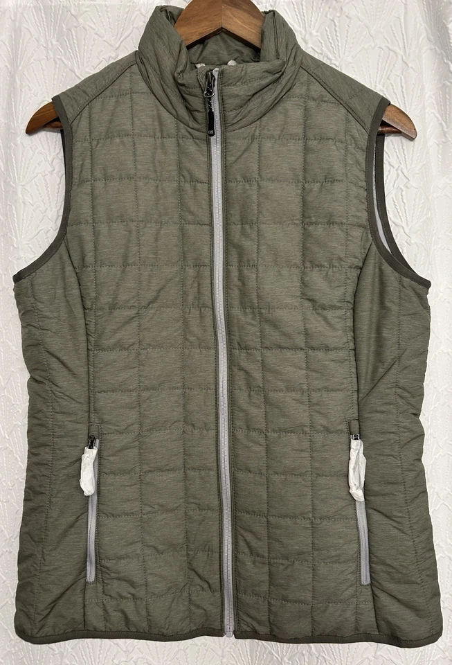 New Cutter & Buck Women's Rainier PrimaLoft Packable Puffer Vest Small- NWOT - Image 3 of 4