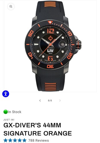 LIV GX-Diver’s 44mm